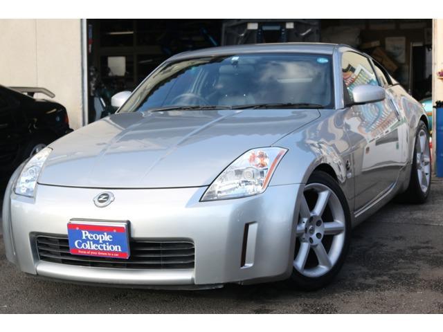 Ref:AUX-21851263 NISSAN FAIRLADY Z 2003 1 2003 Nissan Fairlady Z silver gasoline used car Japan export