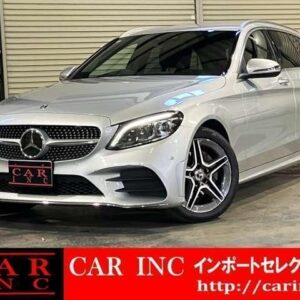 2019 Mercedes Benz C-Class Stationwagon silver diesel used car Japan export
