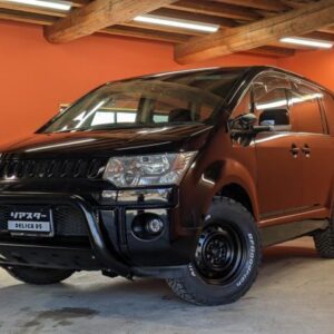 2009 Mitsubishi Delica D:5 black gasoline used car Japan export
