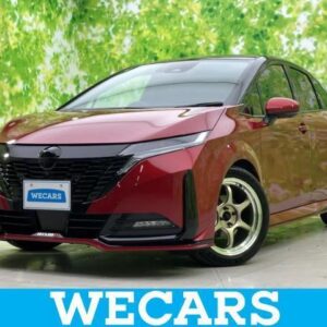 2024 Nissan Aura red gasoline used car Japan export