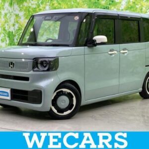 2025 Honda N-Box blue gasoline used car Japan export