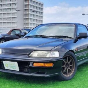 1991 Honda Cr-X black gasoline used car Japan export