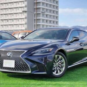 2018 Lexus Ls blue gasoline used car Japan export