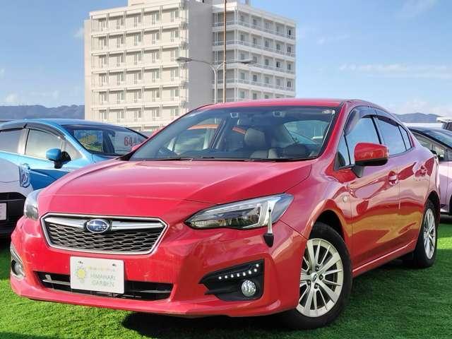 Ref:AUX-21868744 SUBARU IMPREZA G4 2016 1 2016 Subaru Impreza G4 red gasoline used car Japan export