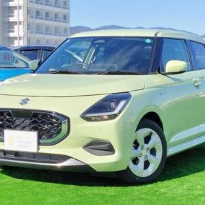2023 Suzuki Swift yellow hybrid used car Japan export