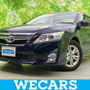 2014 Toyota Camry blue gasoline used car Japan export