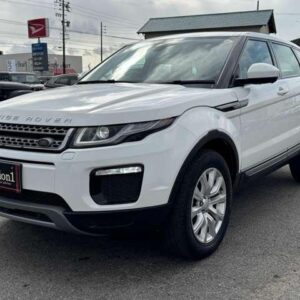 2018 Land Rover Range Rover Evoque white diesel used car Japan export