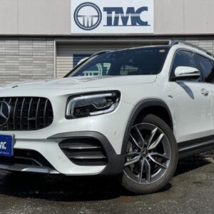 2021 Mercedes Amg Glb white gasoline used car Japan export