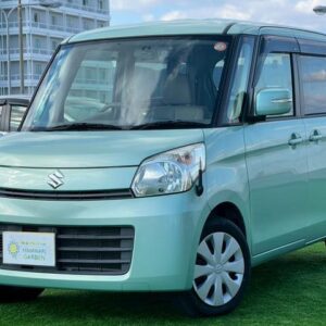 2013 Suzuki Spacia blue gasoline used car Japan export