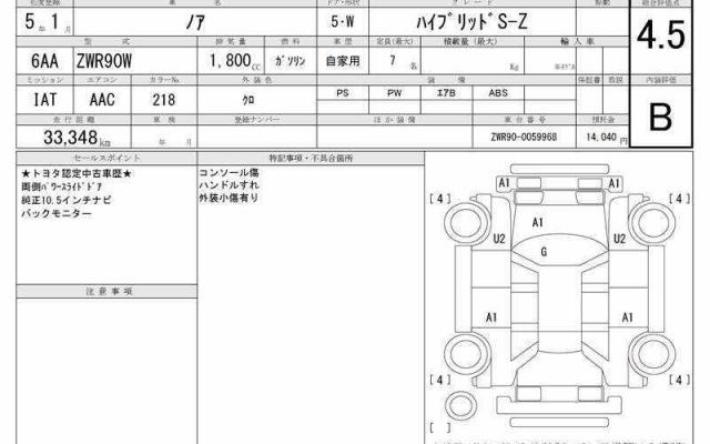 Ref:AUX-21909797 TOYOTA NOAH 2023 - Image 9