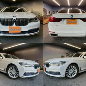 2016 Bmw 7 Series white gasoline used car Japan export