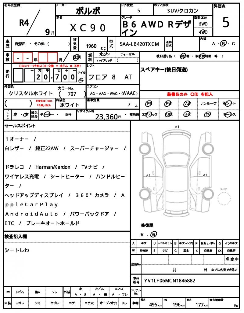 Ref:AUX-21929260 VOLVO XC90 2022 - Image 21