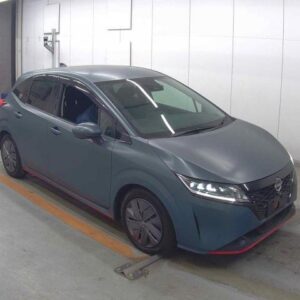 2021 Nissan Note gray gasoline used car Japan export