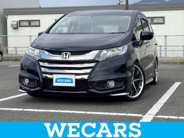 Ref:AUX-21970781 HONDA ODYSSEY HYBRID 2017 1 2017 Honda Odyssey Hybrid black hybrid used car Japan export