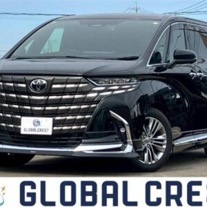 2024 Toyota Alphard Hybrid black gasoline used car Japan export