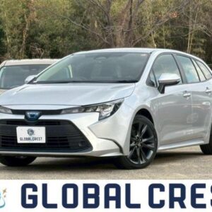 2023 Toyota Corolla Touring silver gasoline used car Japan export