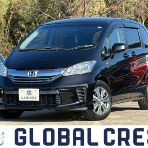 2014 Honda Freed black gasoline used car Japan export