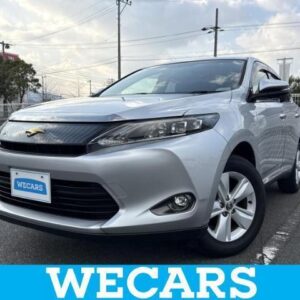 2017 Toyota Harrier silver gasoline used car Japan export