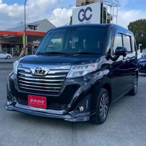 2020 Toyota Roomy black gasoline used car Japan export