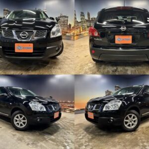 2013 Nissan Dualis black gasoline used car Japan export