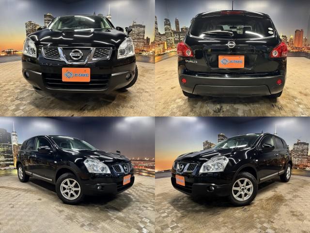 Ref:AUX-22007120 NISSAN DUALIS 2013 1 2013 Nissan Dualis black gasoline used car Japan export