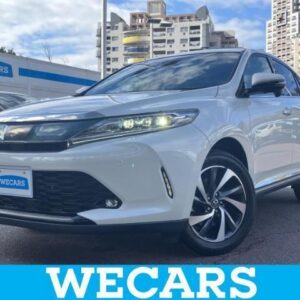 2017 Toyota Harrier pearl gasoline used car Japan export