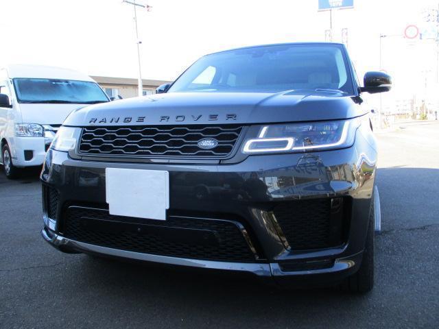 Ref:AUX-22021844 LAND ROVER RANGE ROVER SPORT 2020 1 2020 Land Rover Range Rover Sport gray diesel used car Japan export
