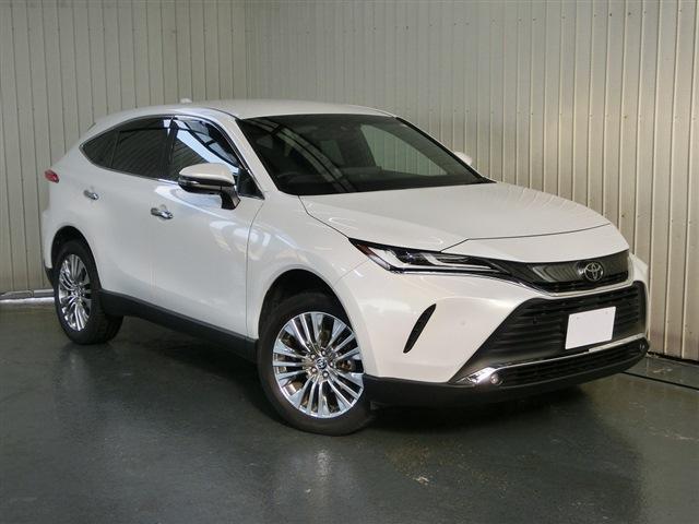 Ref:AUX-22058734 TOYOTA HARRIER 2023 1 2023 Toyota Harrier pearl gasoline used car Japan export