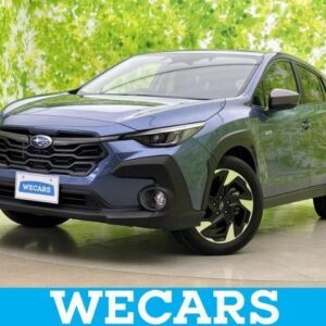 2023 Subaru Crosstrek blue gasoline used car Japan export
