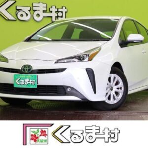 2020 Toyota Prius pearl hybrid used car Japan export