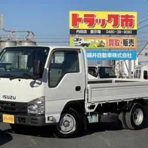 2018 Isuzu Elf Truck white diesel used car Japan export