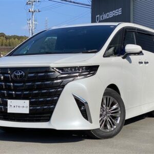 2024 Toyota Alphard pearl gasoline used car Japan export