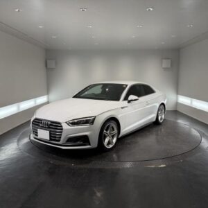 2017 Audi A5 white gasoline used car Japan export