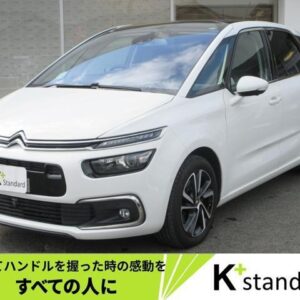 2018 Citroen C4 Picasso white diesel used car Japan export