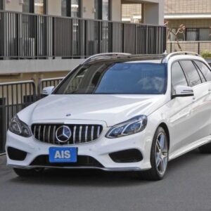 2013 Mercedes Benz E-Class Stationwagon white gasoline used car Japan export