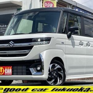 2025 Suzuki Spacia Custom pearl hybrid used car Japan export