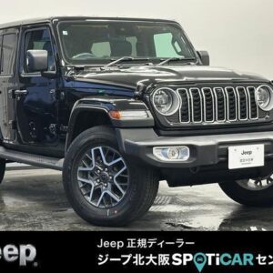 2025 Chrysler Jeep Jeep Wrangler Unlimited black gasoline used car Japan export