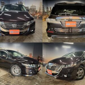 2011 Honda Odyssey purple gasoline used car Japan export