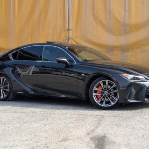 2021 Lexus Is black hybrid used car Japan export