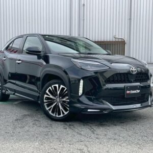 2021 Toyota Yaris Cross black gasoline used car Japan export