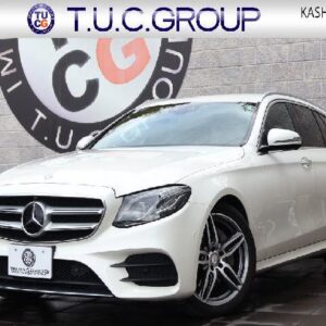 2017 Mercedes Benz E-Class white gasoline used car Japan export