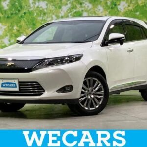 2017 Toyota Harrier pearl gasoline used car Japan export