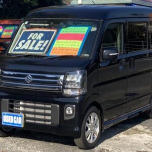 2025 Suzuki Every Wagon black gasoline used car Japan export