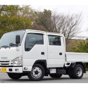 2018 Isuzu Elf Truck white diesel used car Japan export