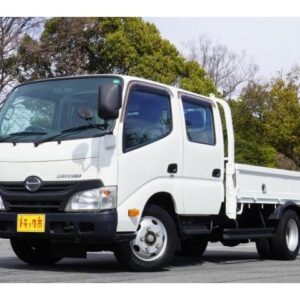 2015 Hino Dutro white diesel used car Japan export