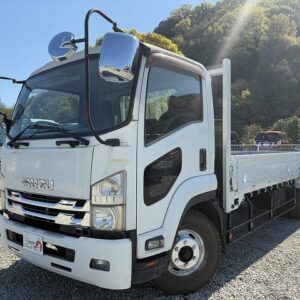 2012 Isuzu Forward white diesel used car Japan export