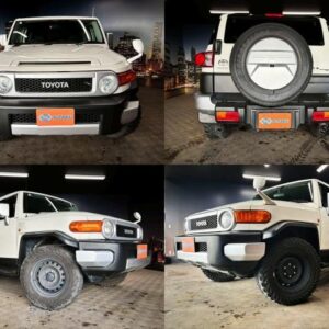 2011 Toyota Fj Cruiser white gasoline used car Japan export