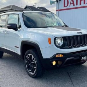 2016 Chrysler Jeep Jeep Renegade white gasoline used car Japan export