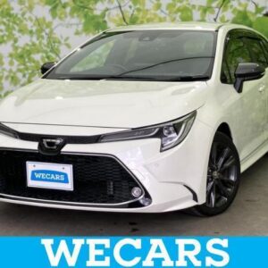 2019 Toyota Corolla Touring pearl gasoline used car Japan export