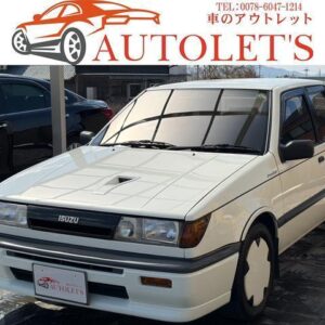 1987 Isuzu Gemini white gasoline used car Japan export